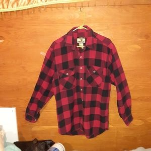 Mens Field and Stream Flannel Size L